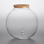 Acopa 5 Gallon Fishbowl Beverage Dispenser with Cork Lid